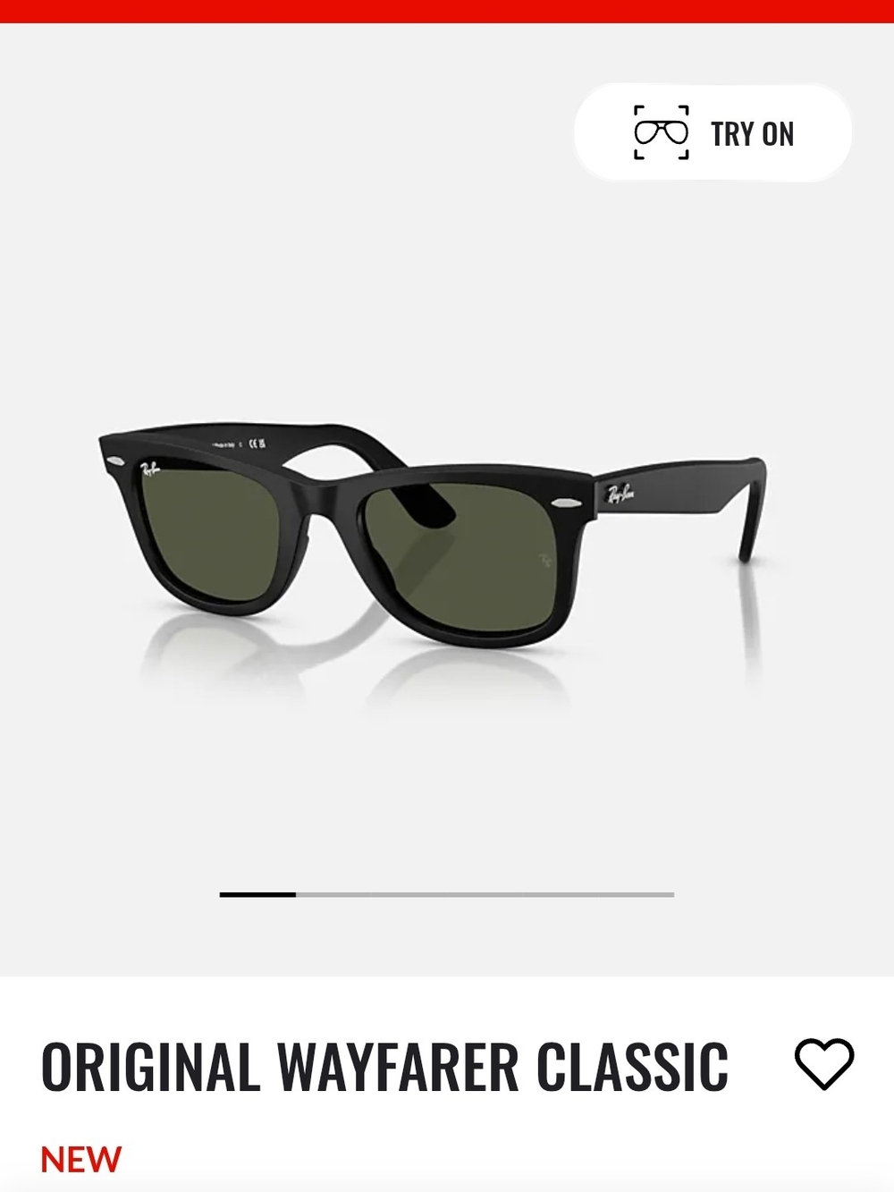 Ray-Ban Original Wayfarer Classic Sunglasses - Black